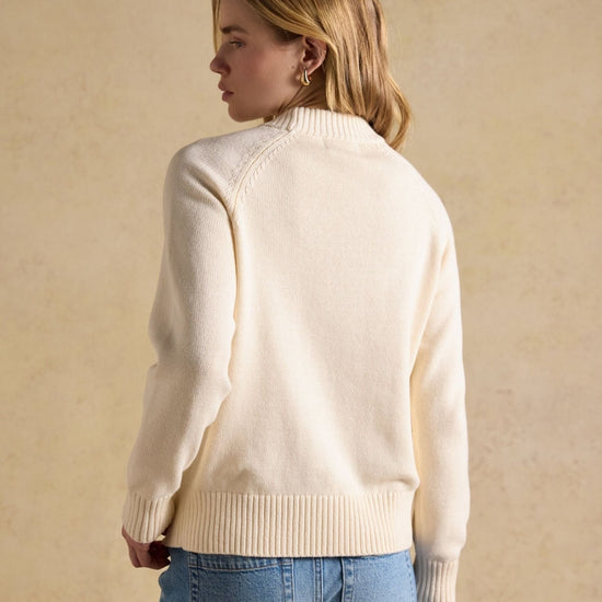 Young Ideas & Henmores - Jonty Jumper - Cream - XS