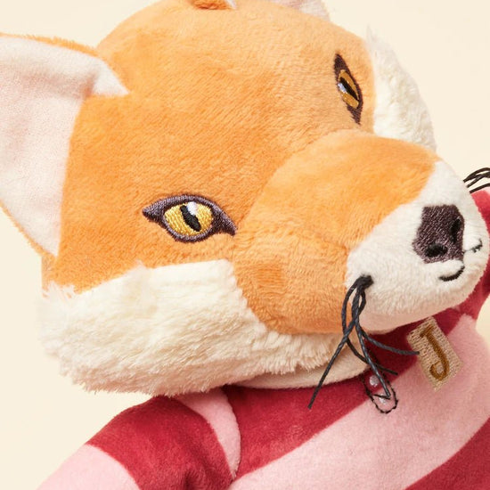 Young Ideas & Henmores -Jonty Rugby Fox Dog Toy -Multi -OS