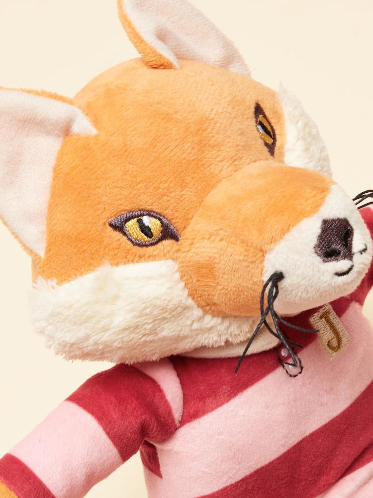 Young Ideas & Henmores -Jonty Rugby Fox Dog Toy -Multi -OS