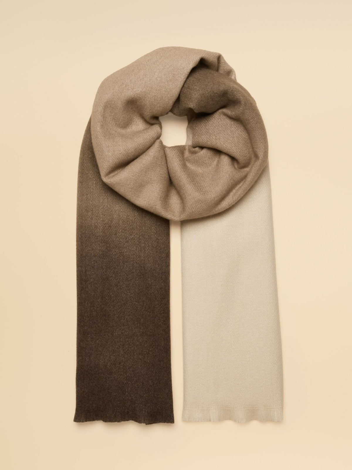 Young Ideas & Henmores -Karina Scarf -Brown -OS