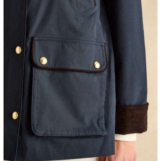 Young Ideas/Henmores - Katherine Collared Jacket - Navy - 8