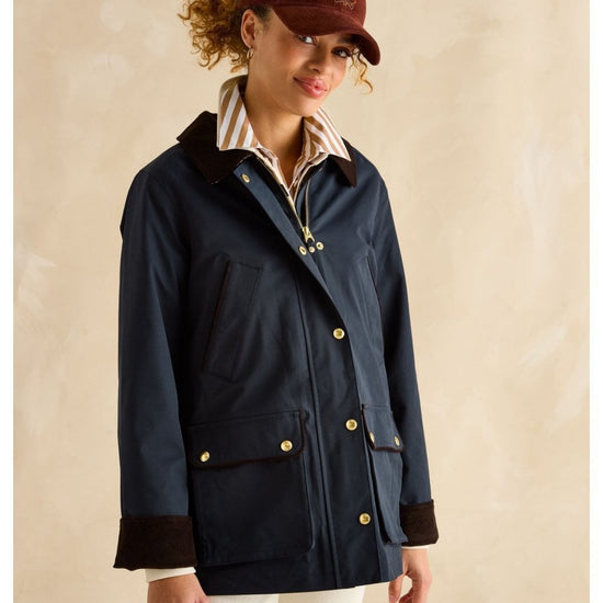 Young Ideas/Henmores - Katherine Collared Jacket - Navy - 8