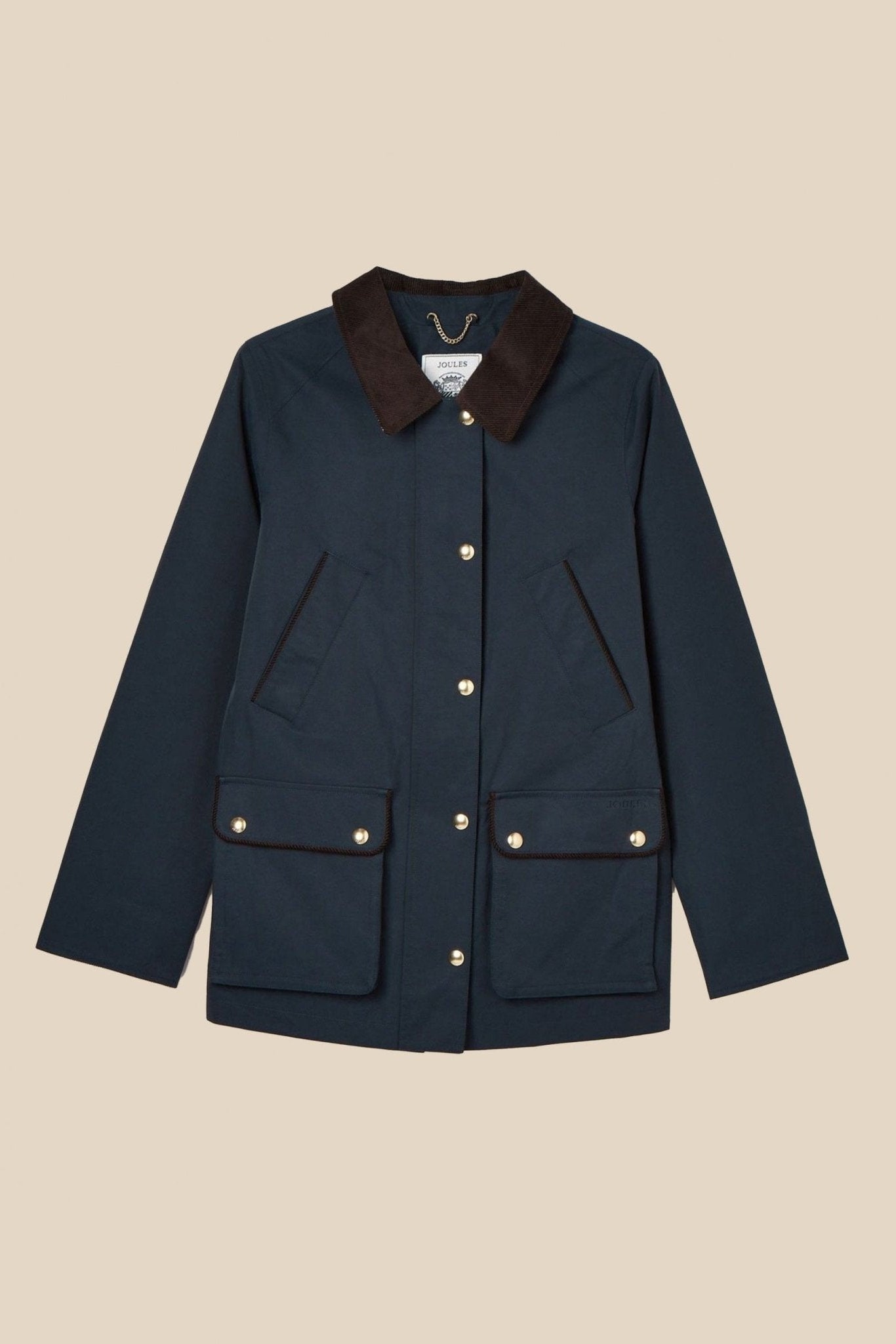 Young Ideas/Henmores - Katherine Collared Jacket - Navy - 8