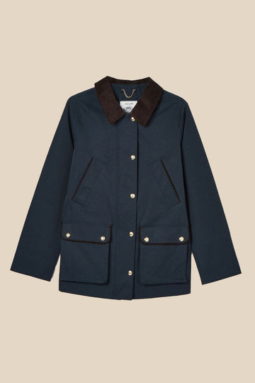 Young Ideas/Henmores - Katherine Collared Jacket - Navy - 8