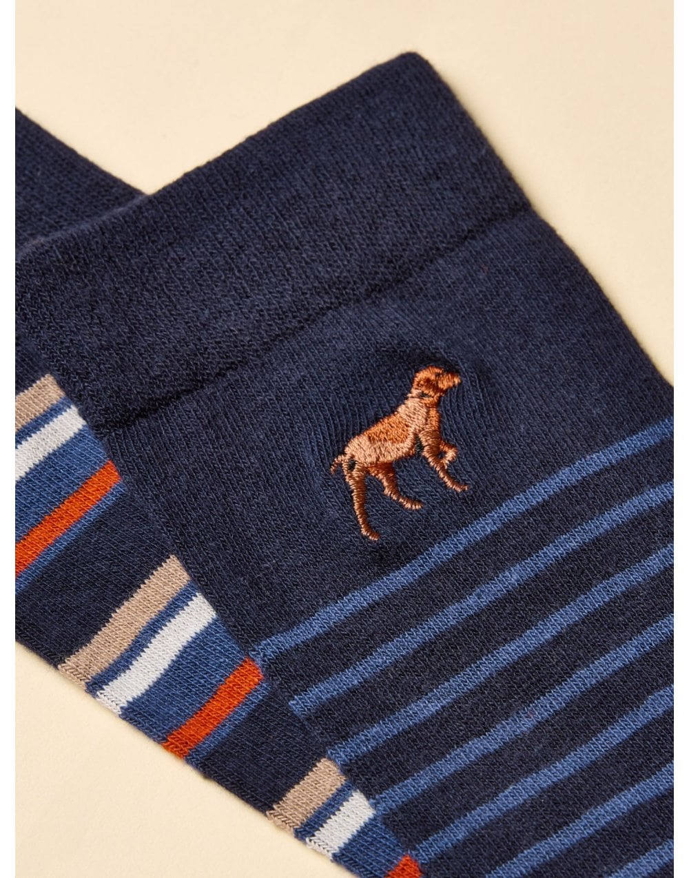Young Ideas/Henmores - Kingsbury 2 Pack Socks - Green/Navy - OS
