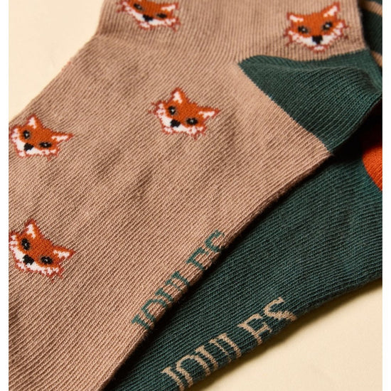Young Ideas/Henmores - Kingsbury 2 Pack Socks - Green/Navy - OS