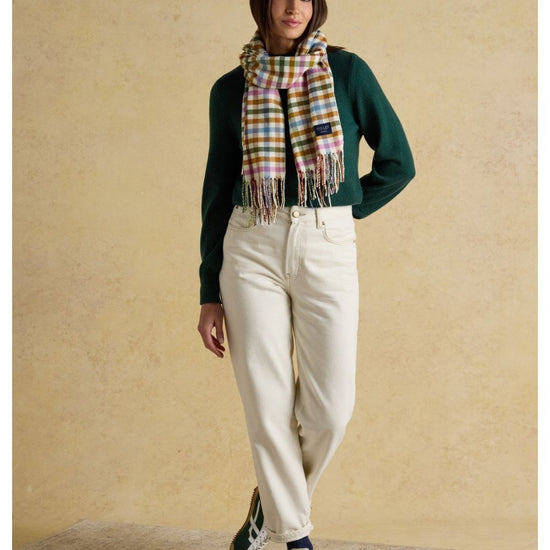 Young Ideas/Henmores - Langtree Scarf - Berry Red - OS