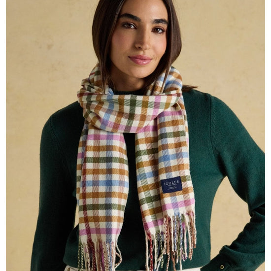 Young Ideas/Henmores - Langtree Scarf - Berry Red - OS