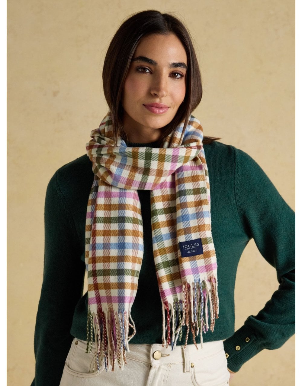 Young Ideas/Henmores - Langtree Scarf - Berry Red - OS