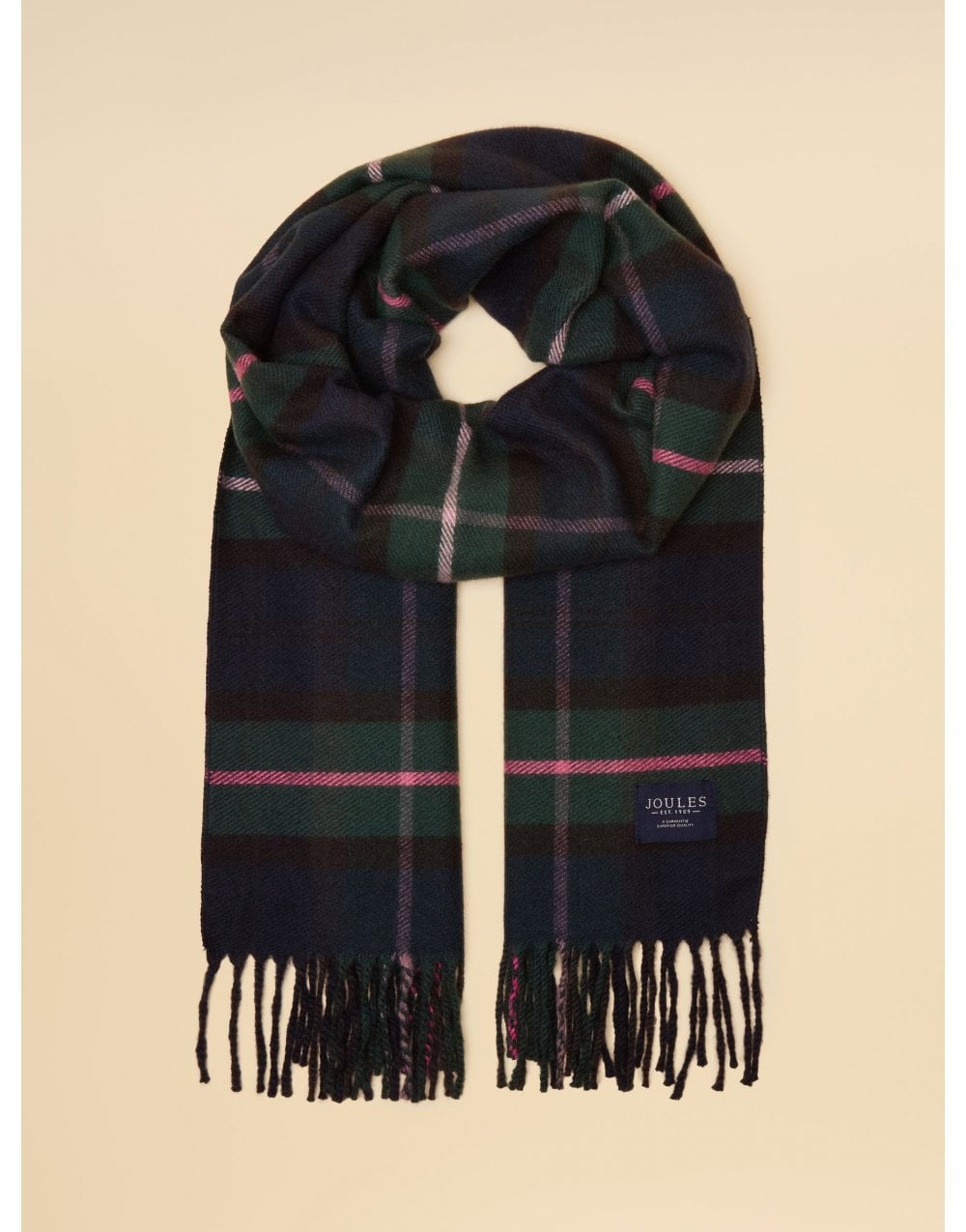 Young Ideas/Henmores - Langtree Scarf - Berry Red - OS