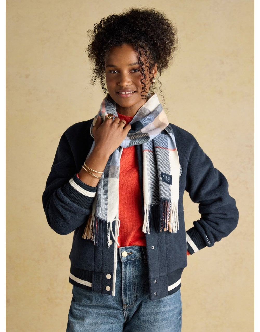 Young Ideas/Henmores - Langtree Scarf - Berry Red - OS