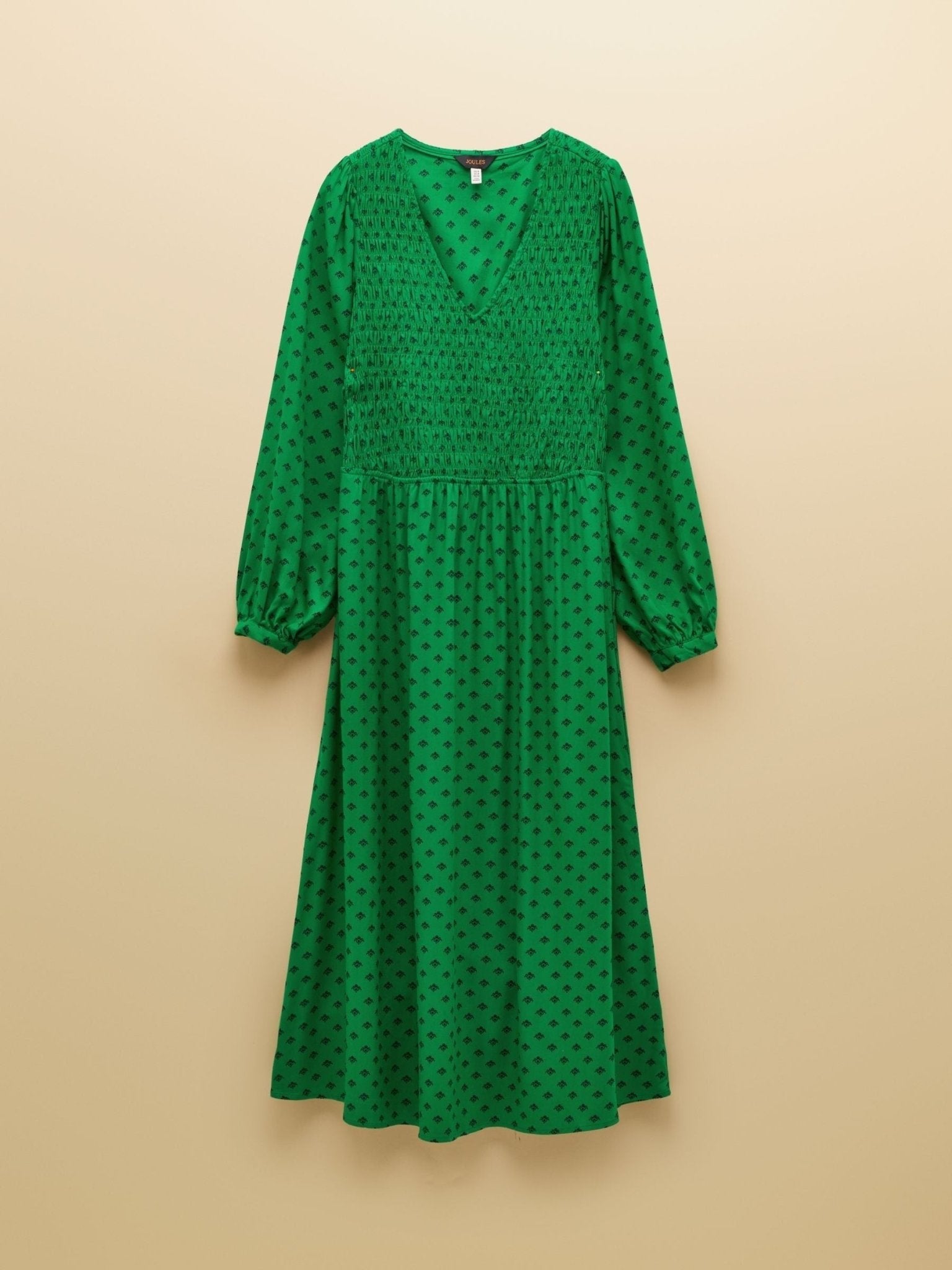 Young Ideas & Henmores - Lilliana Icons Detail Dress - Green - 8