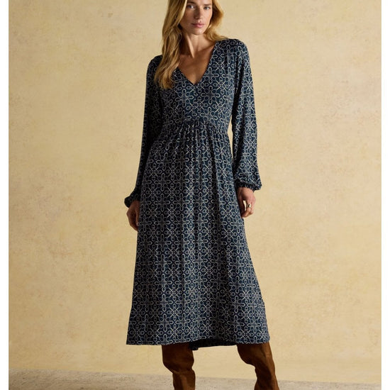 Young Ideas/Henmores - Long Sleeve Nia Dress - Green - S