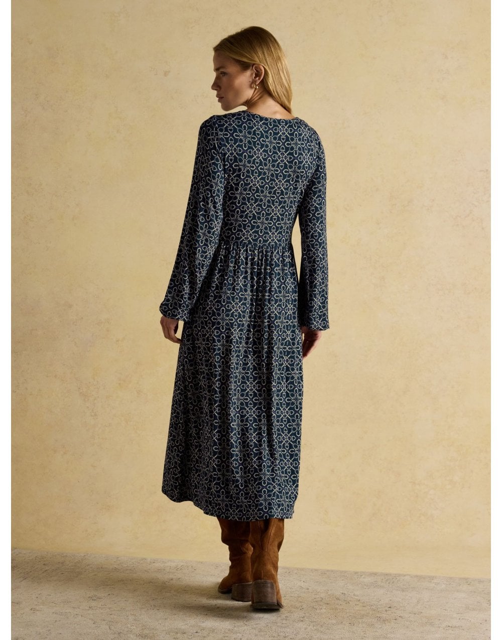 Young Ideas/Henmores - Long Sleeve Nia Dress - Green - S