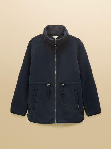 Young Ideas & Henmores -Longline Fleece -Navy -8