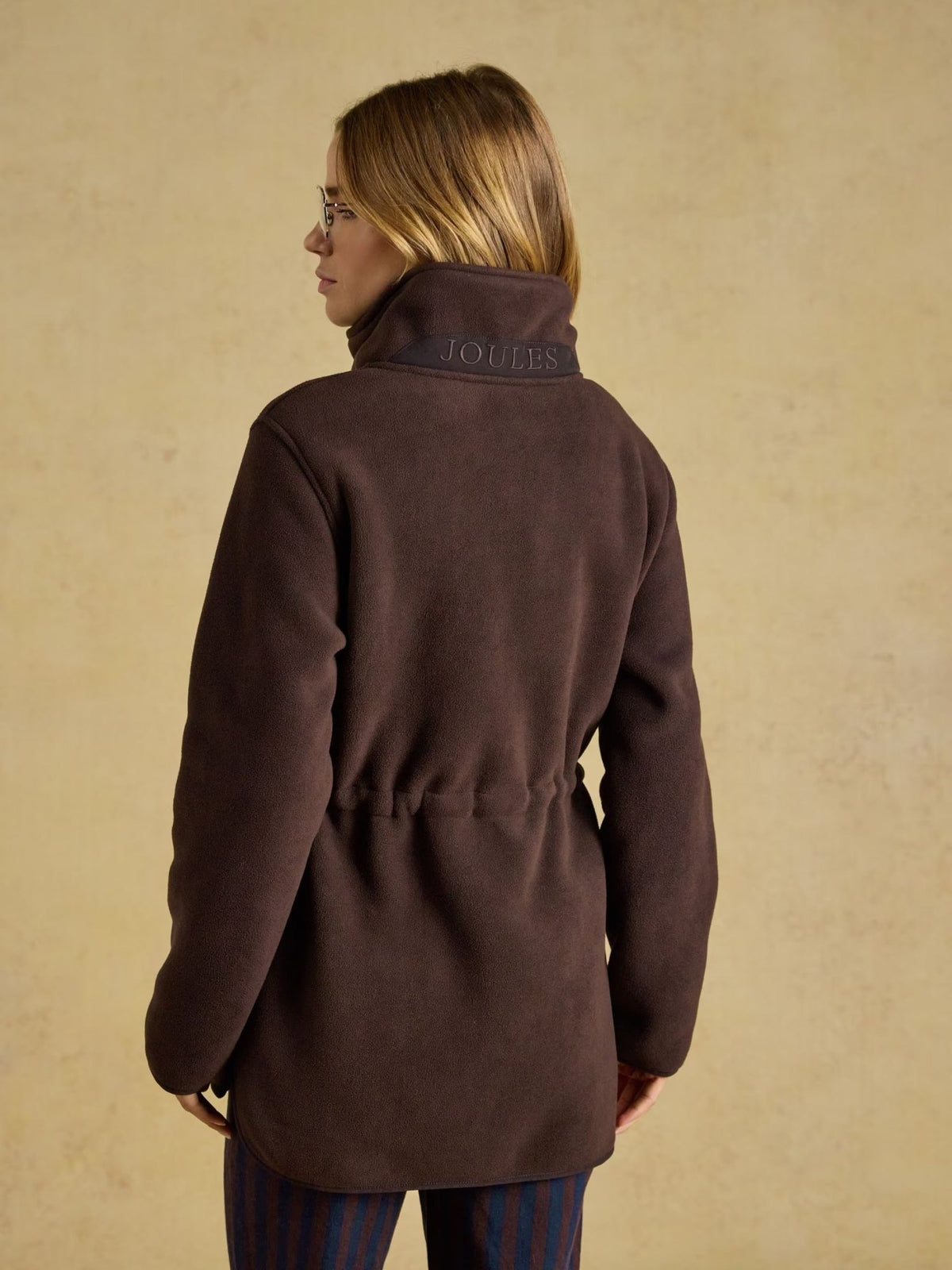 Young Ideas & Henmores -Longline Fleece -Chocolate Brown -8
