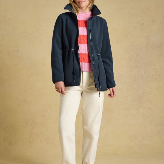 Young Ideas & Henmores -Longline Fleece -Navy -8