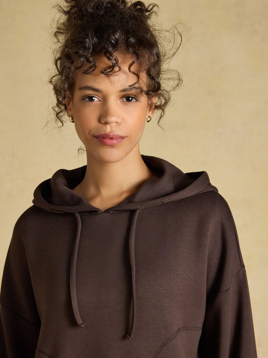 Young Ideas & Henmores -Luxe Club Hoodie -Chocolate Brown -8