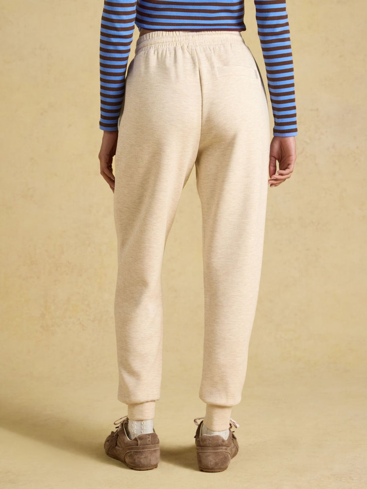 Young Ideas & Henmores -Luxe Club Tapered Jogger -Oat Marl -8