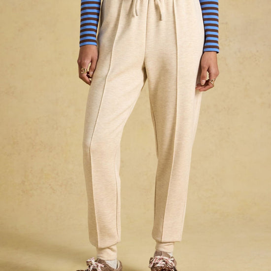 Young Ideas & Henmores -Luxe Club Tapered Jogger -Oat Marl -8