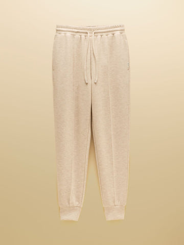 Young Ideas & Henmores -Luxe Club Tapered Jogger -Oat Marl -8