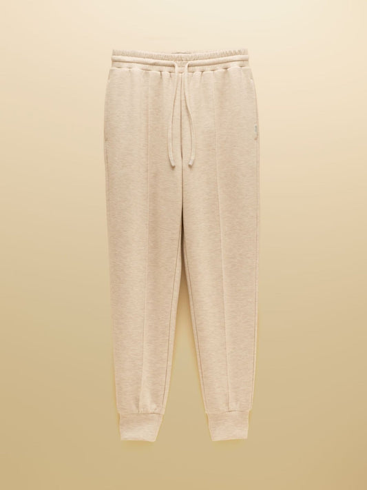 Young Ideas & Henmores -Luxe Club Tapered Jogger -Oat Marl -8