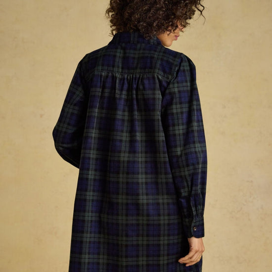 Young Ideas & Henmores -Maple Dress -Blue/Green -8