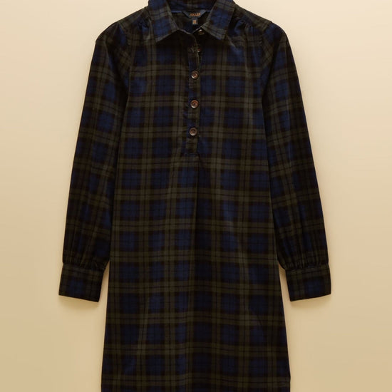 Young Ideas & Henmores -Maple Dress -Blue/Green -8