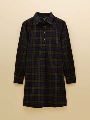 Young Ideas & Henmores -Maple Dress -Blue/Green -8