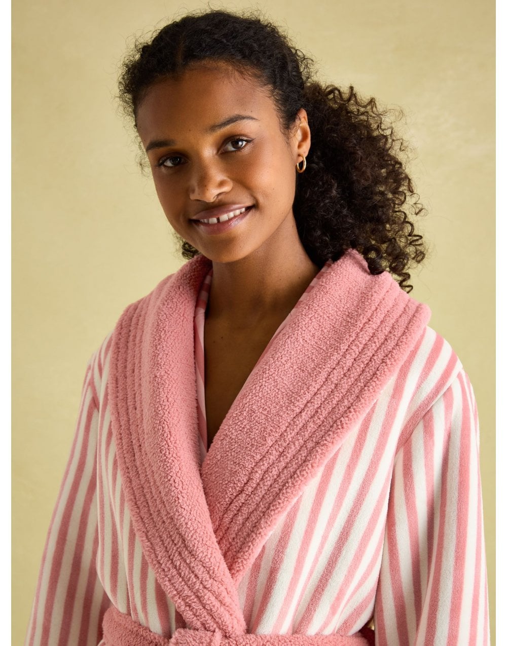 Young Ideas/Henmores - Matilda Dressing Gown - Navy - L/XL