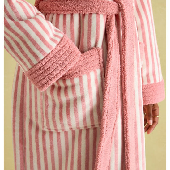 Young Ideas/Henmores - Matilda Dressing Gown - Navy - L/XL