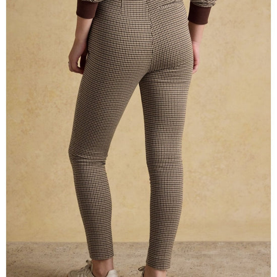 Young Ideas/Henmores - Mia Check Trousers - Brown - 8