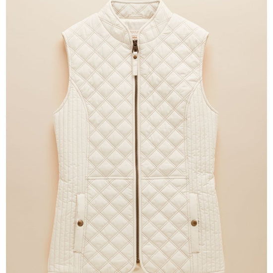 Young Ideas/Henmores - Minx Diamond Quilt Gilet - Black - 8