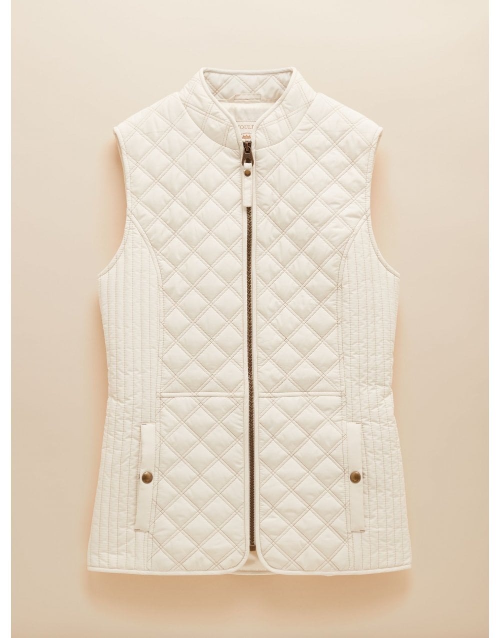 Young Ideas/Henmores - Minx Diamond Quilt Gilet - Black - 8