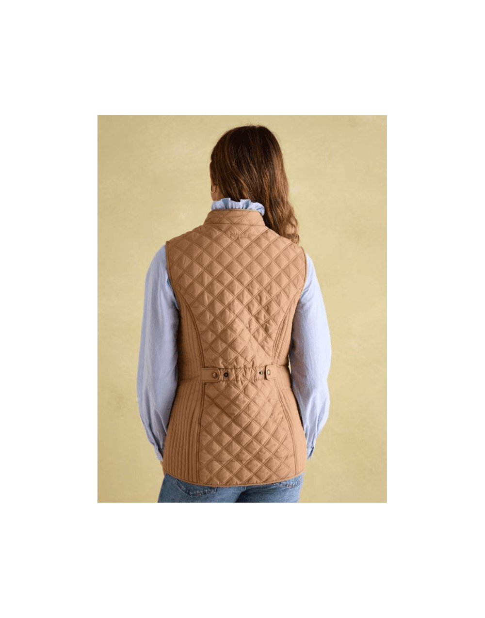 Young Ideas/Henmores - Minx Diamond Quilt Gilet - Black - 8