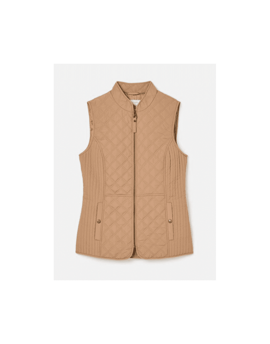 Young Ideas/Henmores - Minx Diamond Quilt Gilet - Black - 8