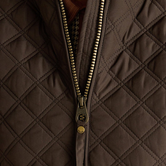 Young Ideas & Henmores -Minx Gilet -Chocolate Brown -8