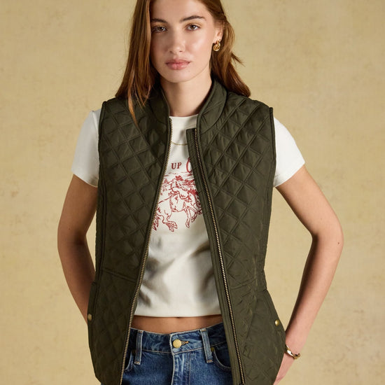 Young Ideas & Henmores -Minx Gilet -Rosemary Green -8