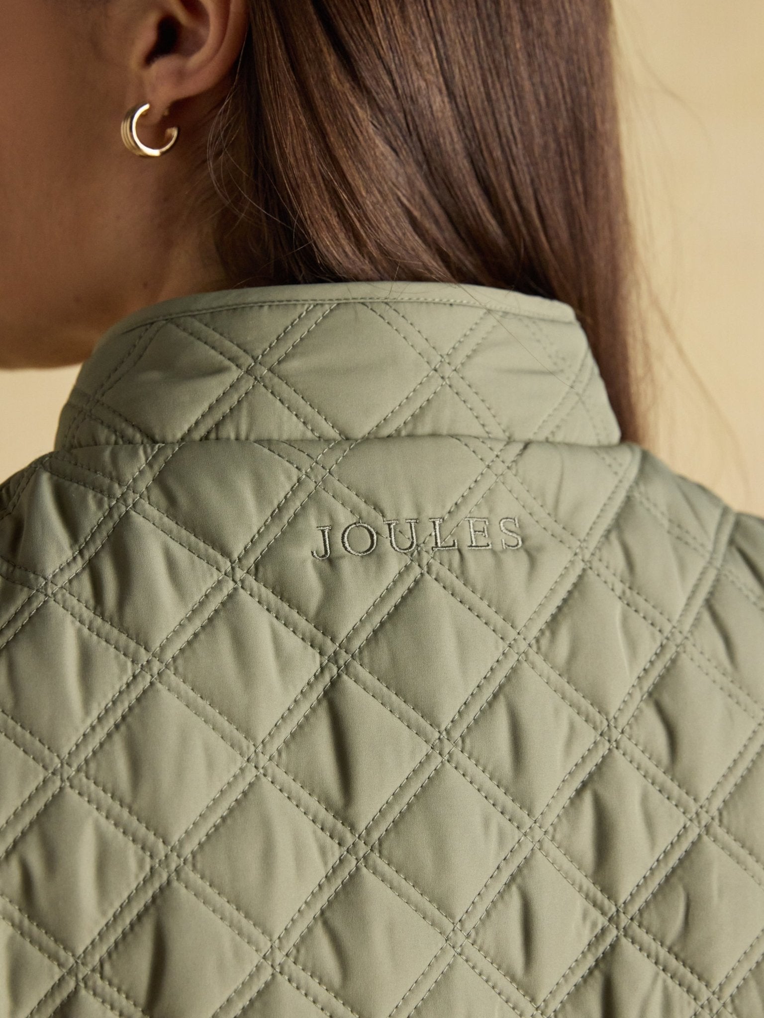 Young Ideas & Henmores -Minx Gilet -Green Taupe -8