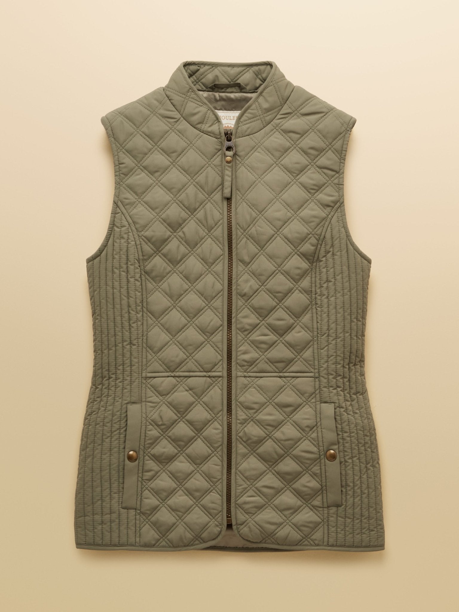 Young Ideas & Henmores -Minx Gilet -Green Taupe -8