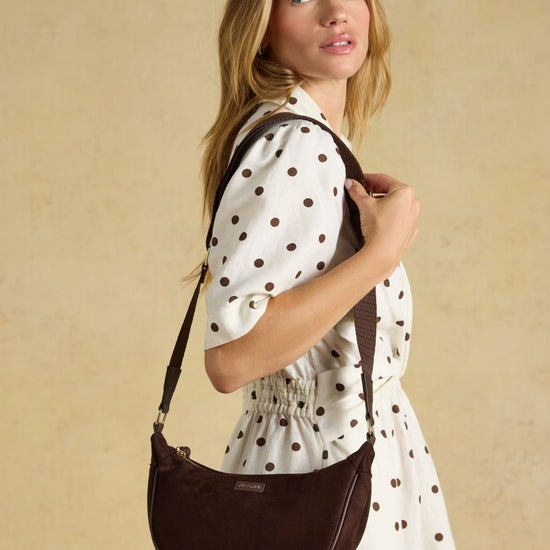 Young Ideas & Henmores -Moon Bag -Chocolate Brown -OS