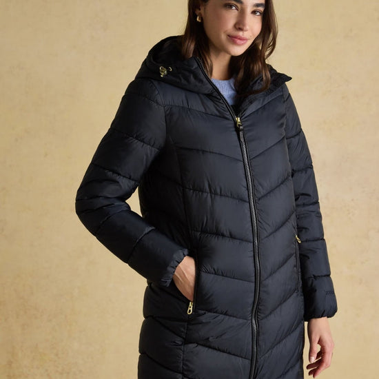 Young Ideas & Henmores -Moorsdale Padded Coat -Navy -8