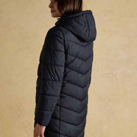 Young Ideas & Henmores -Moorsdale Padded Coat -Navy -8