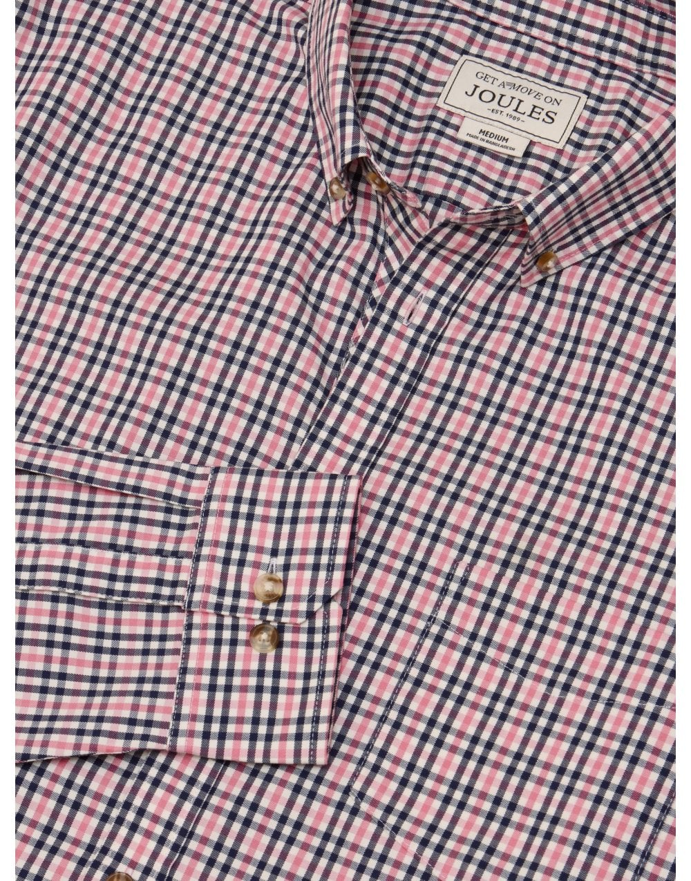 Young Ideas/Henmores - Movement Long Sleeve Shirt - Blue/White - M