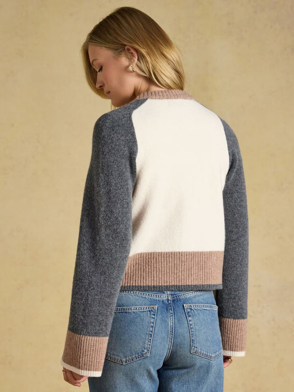 Young Ideas & Henmores -Nora Cardigan -Brown -L