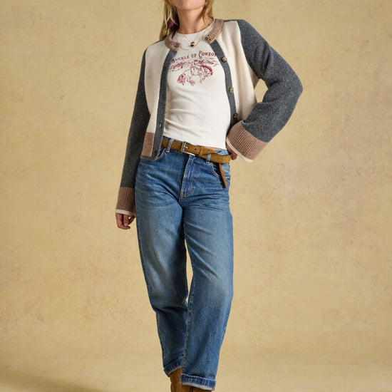 Young Ideas & Henmores -Nora Cardigan -Brown -L