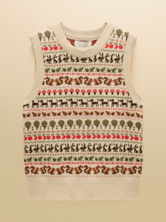 Young Ideas & Henmores -Orchard Tank -Oatmeal -L