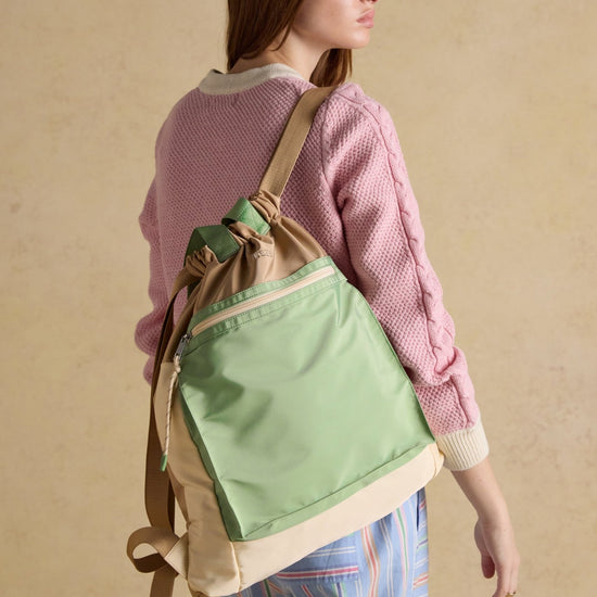 Young Ideas & Henmores -Peplow Bag -Green Ecru -OS