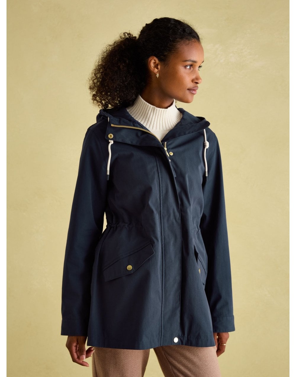 Young Ideas/Henmores - Portwell Hooded Showerproof Jacket - Navy - 8