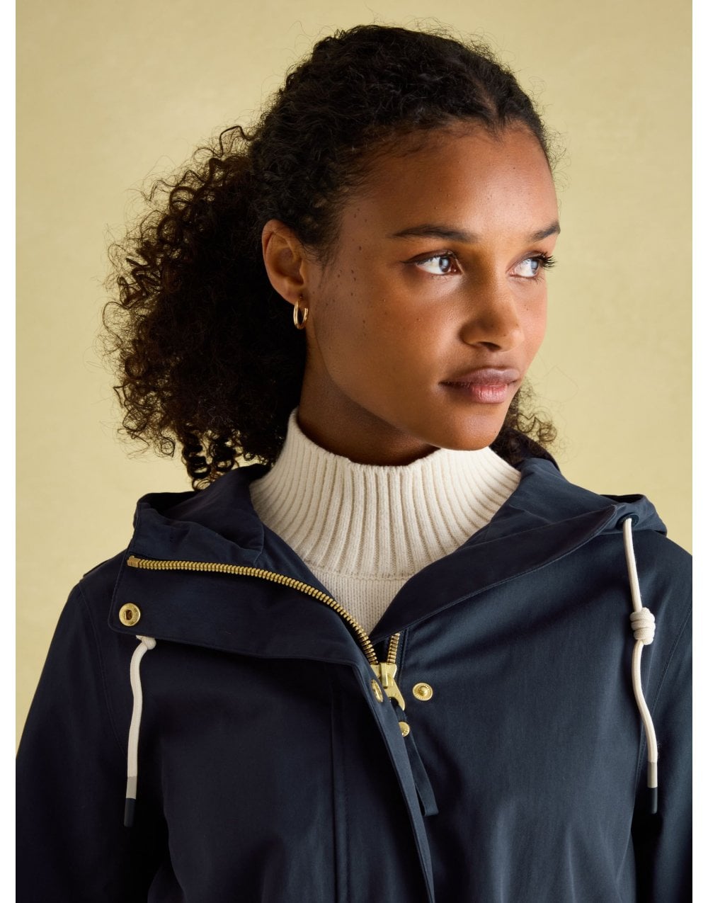 Young Ideas/Henmores - Portwell Hooded Showerproof Jacket - Navy - 8